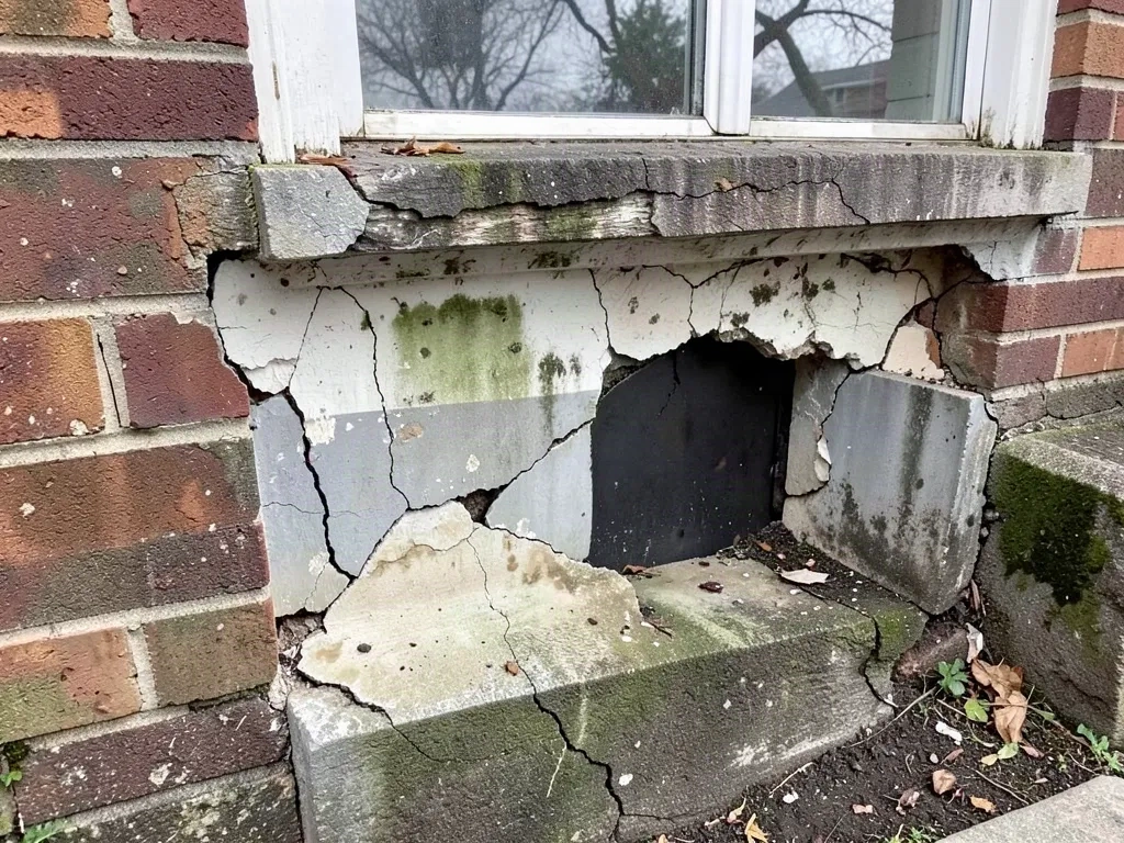 Before — Window Well Installation in Toronto